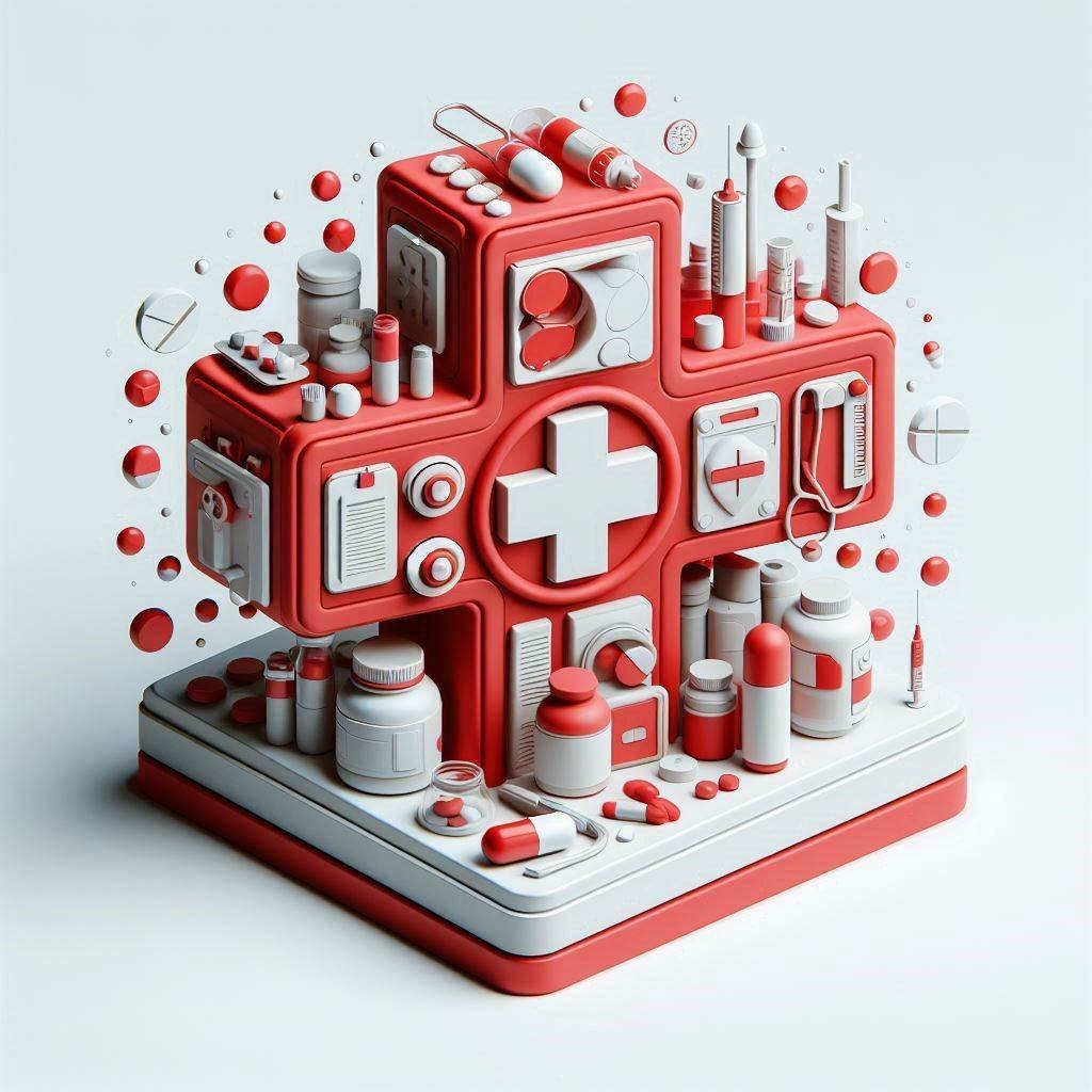 Friendly pharmacists helping customers with medications